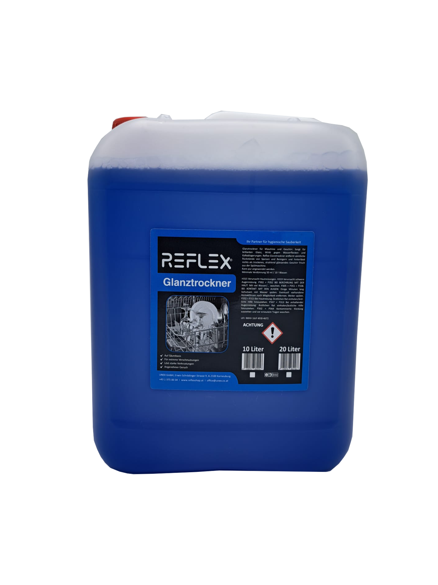 Glanztrockner/Klarspüler