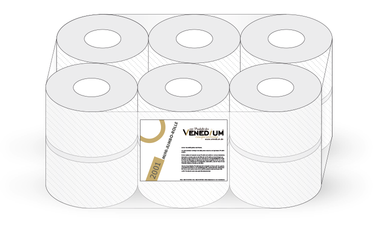 Mini Jumbo WC Papier